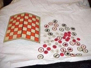 Canadian Chess and Checker Set
