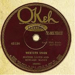 Okeh Record Label early 1920s: The label design changed to a flowing script. Some early scripted designs still retained the Indian Head logo