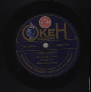 ecord Label: Pre-1920s. Note the Indian Head inside the Okeh label