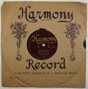 Harmony Record Sleeve
