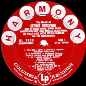 Harmony LP 1957 Record