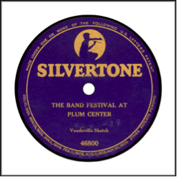 Silvertone Record Label Late 1917