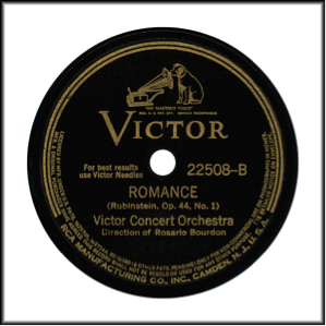 Record Label: 1936-1946. Note “Circles” on edge of label.  May be blue or purple, or red, or maroon, or orange.