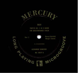 Mercury Record Label :Label from 1949-1960
