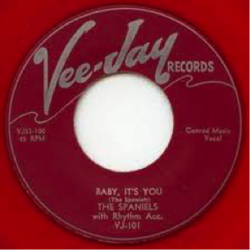 Record Label: Example of a 45. Note the larger opening.