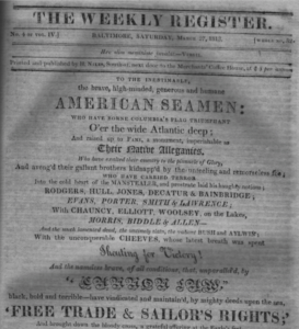 War of 1812 Reenactment, Free Trade and Sailors Rights