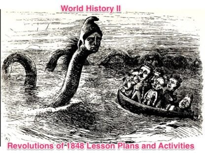 World History II Revolutions of 1848 Activities