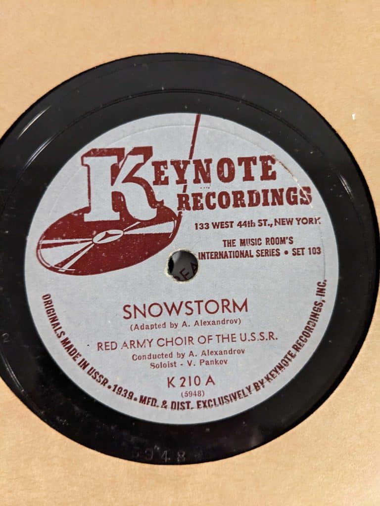 Snowstorm record